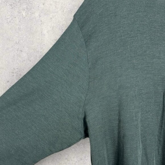 NWT Samsoe 50% Merino Wool 50% Bamboo Green Lightweight Sweater Mens Size XXL - Picture 7 of 12